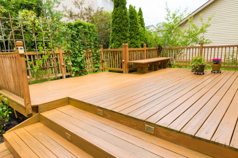 Deck Steps Staining