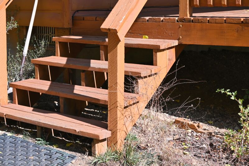 Deck Steps Staining
