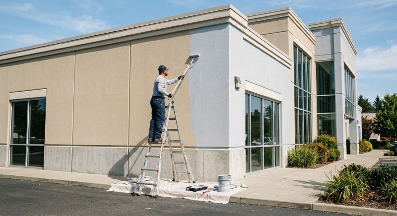 Commercial Concrete Painting in Loveland, CO