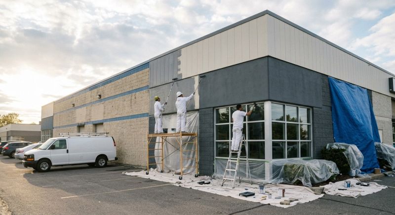 Outdoor Commercial Painting in Loveland, CO
